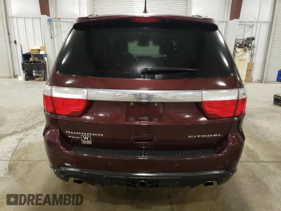 2012 Dodge Durango Citadel z VIN 1C4SDJET4CC120098, wystawiony jako Copart lot #48804375 z przebiegiem 132 968 mil mil oraz Nie do naprawy • Non repairable. Historia ofert i sprzedaży dostępna na DreamBid. Obrazek 6.