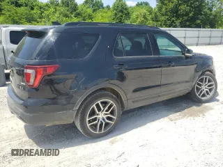2017 Ford Explorer Sport z VIN 1FM5K8GTXHGB25729, wystawiony jako Copart lot #55808995 z przebiegiem 131 682 mil mil oraz Szkoda całkowita • Salvage title. Historia ofert i sprzedaży dostępna na DreamBid. Obrazek 3.