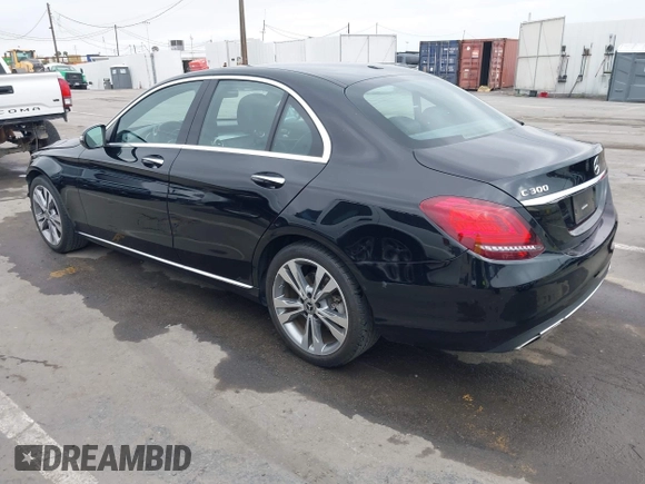 2019 Mercedes-Benz C 300 with VIN 55SWF8DB2KU298654, listed as a IAAI auction lot 42153735 with 58,260 mi miles and . Bid and sale history available at DreamBid. Image 3.