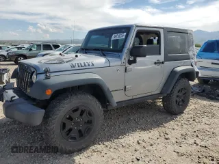 2015 Jeep Wrangler Sport z VIN 1C4AJWAG0FL568143, wystawiony jako Copart lot #58016255 z przebiegiem 65 365 mil mil oraz Szkoda całkowita • Salvage title. Historia ofert i sprzedaży dostępna na DreamBid. Obrazek 1.