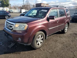 2010 Honda Pilot Touring with VIN 5FNYF4H89AB027347, listed as a Copart auction lot 49927835 with 215,131 mi miles and Clean Title. Bid and sale history available at carsss.com. Image 1.