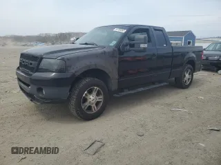 2007 Ford F-150 XLT with VIN 1FTPX12567NA59611, listed as a Copart auction lot 54785865 with 215,157 mi miles and Clean Title. Bid and sale history available at carsss.com. Image 1.