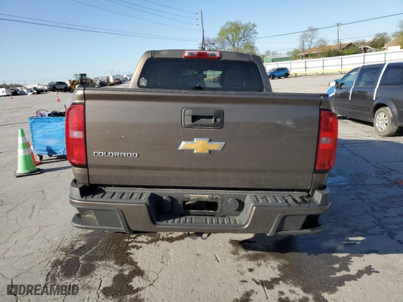 2017 Chevrolet Colorado 2WD WT with VIN 1GCGSBEA9H1193972, listed as a Copart auction lot 52412125 with 274,580 mi miles and Salvage Title. Bid and sale history available at carsss.com. Image 6.