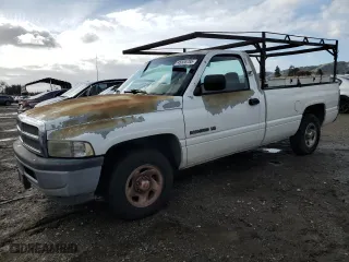 1996 Dodge Ram 1500 with VIN 1B7HC16Y8TS573007, listed as a Copart auction lot 45555785 with 191,300 mi miles and Salvage Title. Bid and sale history available at carsss.com. Image 1.