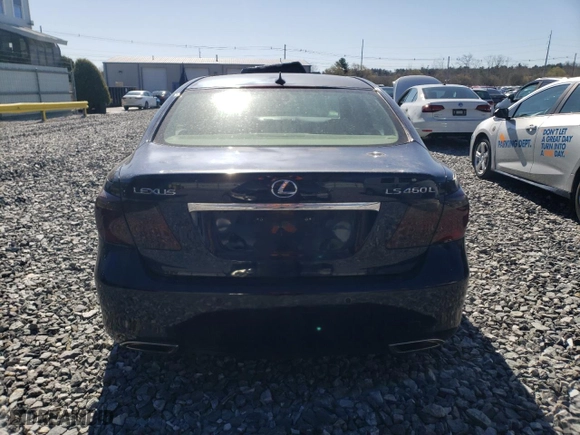 2008 Lexus LS 460 LWB with VIN JTHGL46F385020961, listed as a Copart auction lot 52156065 with 169,933 mi miles and Clean Title. Bid and sale history available at carsss.com. Image 6.