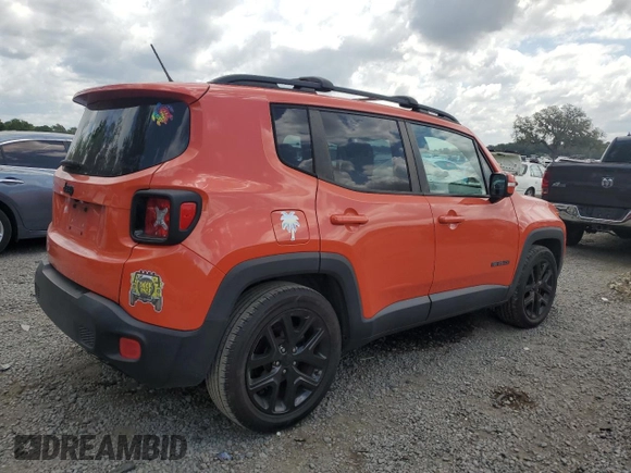 2017 Jeep Renegade Altitude с VIN ZACCJABB6HPE65984, выставлен на аукционе Copart как лот 55086095 с пробегом 109 727 миль миль и Списание • Salvage title. История ставок и продаж доступна на DreamBid. Изображение 3.
