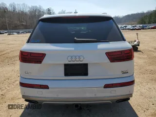 2017 Audi Q7 Premium Plus with VIN WA1LAAF79HD000484, listed as a Copart auction lot 46646565 with 108,265 mi miles and Salvage Title. Bid and sale history available at carsss.com. Image 6.