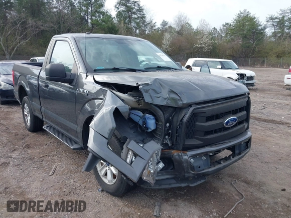2016 Ford F-150 XL with VIN 1FTMF1CF8GFB92040, listed as a IAAI auction lot 41743340 with 68,161 mi miles. Bid and sale history available at carsss.com. Image 6.