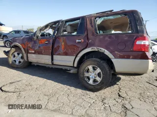 2008 Ford Expedition Eddie Bauer with VIN 1FMFU18588LA49568, listed as a Copart auction lot 61217755 with 126,846 mi miles and Salvage title. Bid and sale history available at DreamBid. Image 2.