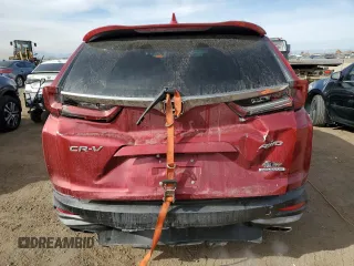 2022 Honda CR-V Touring with VIN 7FARW2H93NE026545, listed as a Copart auction lot 44416765 with 30,843 mi miles and Salvage Title. Bid and sale history available at carsss.com. Image 6.