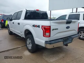 2017 Ford F-150 XL with VIN 1FTEW1EFXHKD12771, listed as a IAAI auction lot 42468240 with 106,212 mi miles and . Bid and sale history available at DreamBid. Image 3.