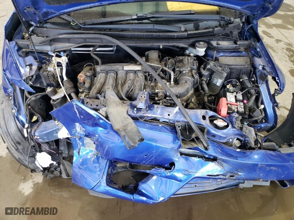 2015 Honda Fit EX-L with VIN 3HGGK5H8XFM722549, listed as a Copart auction lot 50496485 with 43,675 mi miles and Salvage Title. Bid and sale history available at carsss.com. Image 13.