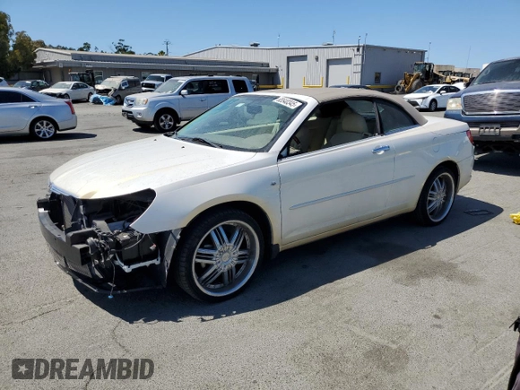 2008 Chrysler Sebring Limited with VIN 1C3LC65M58N692617, listed as a Copart auction lot 65540345 with 30,603 mi miles and Salvage title. Bid and sale history available at DreamBid. Image 1.