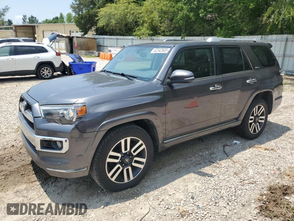 2017 Toyota 4Runner SR5 with VIN JTEZU5JR2H5159828, listed as a Copart auction lot 62342605 with 101,982 mi miles and Salvage title. Bid and sale history available at DreamBid. Image 1.