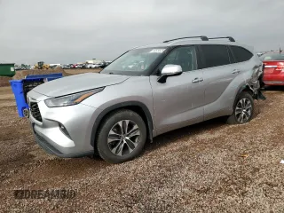 2023 Toyota Highlander L with VIN 5TDKDRBH1PS019801, listed as a Copart auction lot 60529625 with 60,121 mi miles and Salvage title. Bid and sale history available at DreamBid. Image 1.