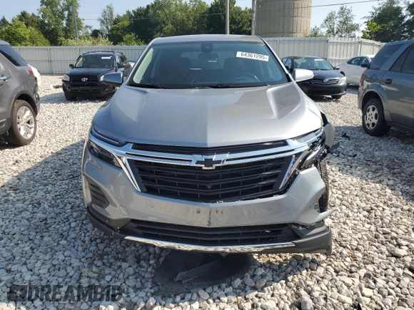 2023 Chevrolet Equinox LT with VIN 3GNAXUEG8PS153801, listed as a Copart auction lot 64361295 with 15,525 mi miles and Clean title. Bid and sale history available at DreamBid. Image 5.