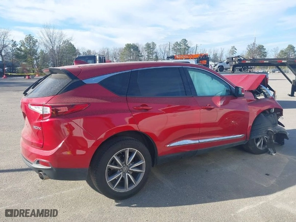 2019 Acura RDX w/Technology Pkg with VIN 5J8TC1H51KL025454, listed as a IAAI auction lot 41671946 with 91,017 mi miles. Bid and sale history available at carsss.com. Image 13.