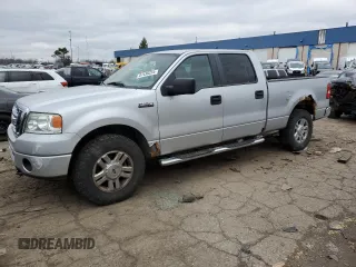2007 Ford F-150 XLT with VIN 1FTPW14V47FA93945, listed as a Copart auction lot 87438234 with 149,984 mi miles and Clean Title. Bid and sale history available at carsss.com. Image 1.