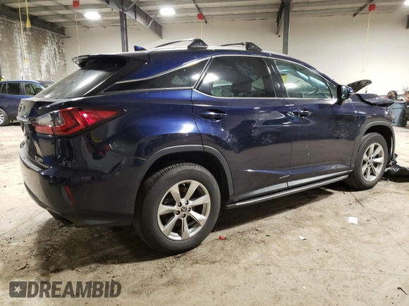 2018 Lexus RX with VIN 2T2BZMCA9JC155028, listed as a Copart auction lot 38920223 with 56,152 mi miles. Bid and sale history available at carsss.com. Image 3.