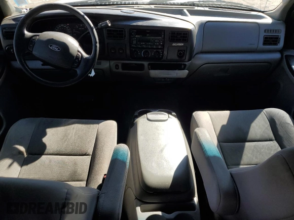2005 Ford Excursion Special Serv с VIN 1FMNU40L35EB61749, выставлен на аукционе Copart как лот 50872235 с пробегом 144 977 миль миль и Списание • Salvage title. История ставок и продаж доступна на DreamBid. Изображение 8.