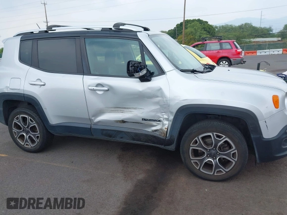 2017 Jeep Renegade Limited z VIN ZACCJBDB8HPE80599, wystawiony jako IAAI lot #41924622 z przebiegiem 91 058 mil mil oraz . Historia ofert i sprzedaży dostępna na DreamBid. Obrazek 6.