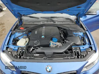 2015 BMW 2 Series M235i with VIN WBA1J7C51FV358993, listed as a Copart auction lot 59622473 with 45,630 mi miles. Bid and sale history available at carsss.com. Image 11.