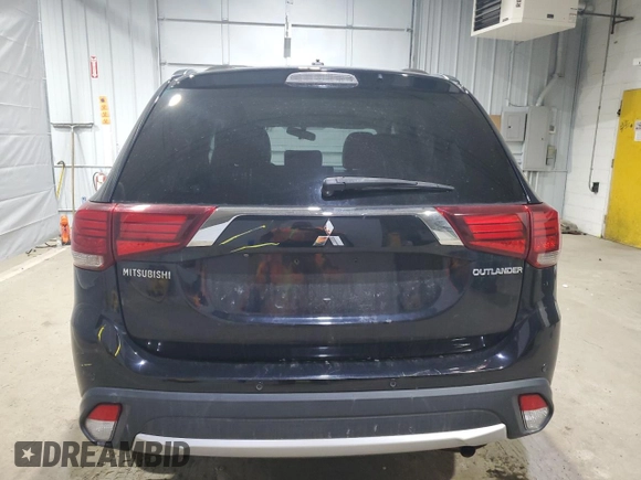 2016 Mitsubishi Outlander SE with VIN JA4AZ3A37GZ024980, listed as a Copart auction lot 48388535 with 126,958 mi miles and Salvage title. Bid and sale history available at DreamBid. Image 6.