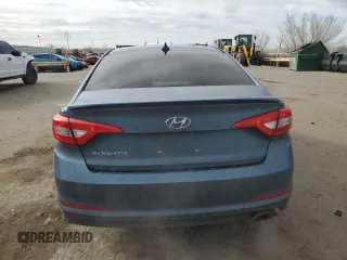 2016 Hyundai Sonata 2.4L with VIN 5NPE24AF4GH401509, listed as a Copart auction lot 44973315 with 139,952 mi miles and Salvage Title. Bid and sale history available at carsss.com. Image 6.