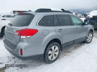 2011 Subaru Outback 3.6R Limited with VIN 4S4BRDJC8B2424463, listed as a IAAI auction lot 41358414 with 164,533 mi miles. Bid and sale history available at carsss.com. Image 4.