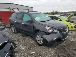 2017 Chevrolet Traverse LS z VIN 1GNKRFED5HJ321204, wystawiony jako Copart lot #44148965 z przebiegiem 90 289 mil mil oraz Szkoda całkowita • Salvage title. Historia ofert i sprzedaży dostępna na DreamBid. Obrazek 4.
