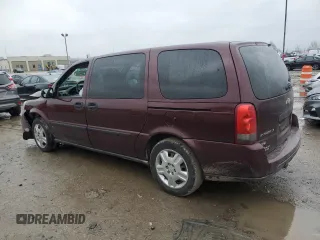 2008 Chevrolet Uplander LS with VIN 1GNDV23W68D208975, listed as a Copart auction lot 85909034 with Not Provided miles and Non Repairable. Bid and sale history available at DreamBid. Image 2.