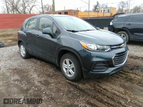 2021 Chevrolet Trax LS z VIN KL7CJKSB0MB322634, wystawiony jako IAAI lot #41705778 z przebiegiem 31 166 mil mil oraz . Historia ofert i sprzedaży dostępna na DreamBid. Obrazek 1.