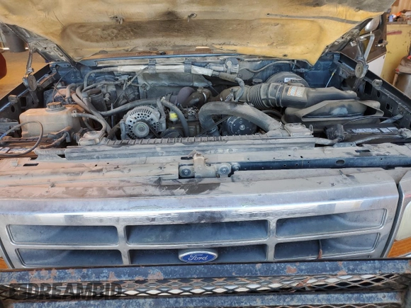 1995 Ford F-250 with VIN 1FTHX25F4SKB69890, listed as a Copart auction lot 48048305 with 368,144 mi miles and Clean Title. Bid and sale history available at carsss.com. Image 11.