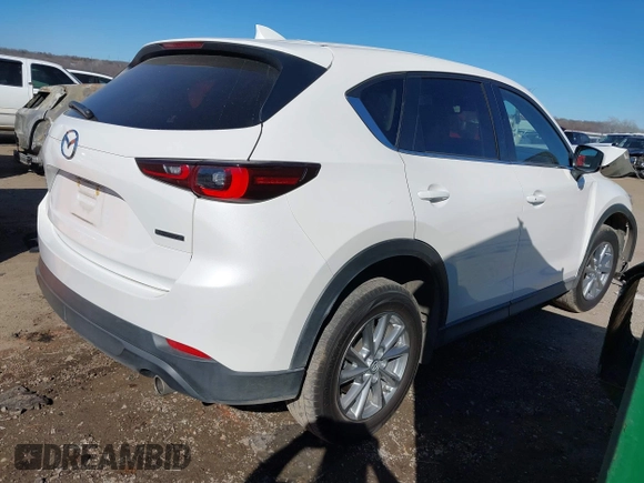 2022 Mazda CX-5 2.5 S Preferred Package with VIN JM3KFBCMXN1618680, listed as a IAAI auction lot 41686087 with 35,759 mi miles. Bid and sale history available at carsss.com. Image 4.