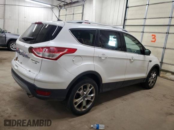 2014 Ford Escape Titanium with VIN 1FMCU9J94EUE52922, listed as a Copart auction lot 52143325 with 193,819 mi miles and Salvage Title. Bid and sale history available at carsss.com. Image 3.