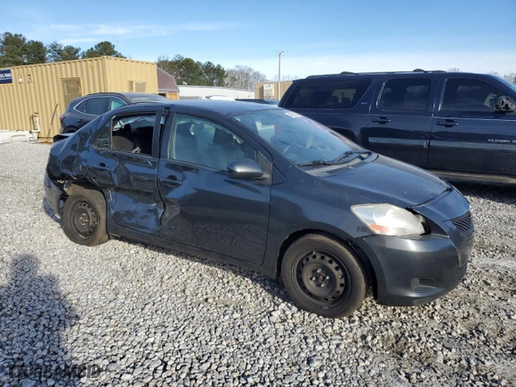 2012 Toyota Yaris with VIN JTDBT4K39CL029501, listed as a Copart auction lot 45576555 with 173,311 mi miles and Salvage Title. Bid and sale history available at carsss.com. Image 4.