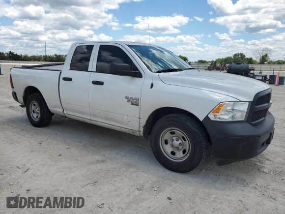 2022 Ram 1500 Tradesman with VIN 1C6RR6FG7NS161596, listed as a Copart auction lot 56472245 with 33,445 mi miles and Salvage title. Bid and sale history available at DreamBid. Image 4.