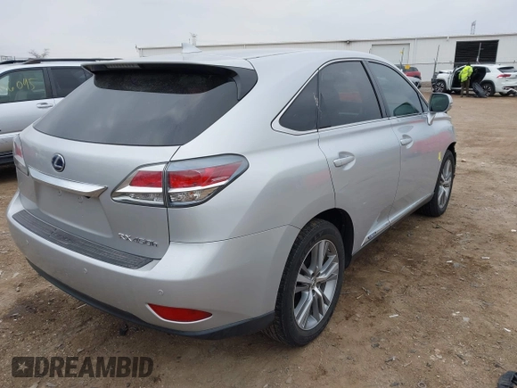 2015 Lexus RX 450h with VIN 2T2ZB1BA1FC001679, listed as a IAAI auction lot 41900991 with 135,828 mi miles and . Bid and sale history available at DreamBid. Image 4.