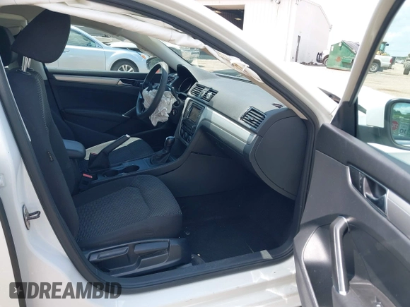 2017 Volkswagen Passat S with VIN 1VWAT7A30HC016932, listed as a IAAI auction lot 42611874 with 100,959 mi miles and . Bid and sale history available at DreamBid. Image 5.