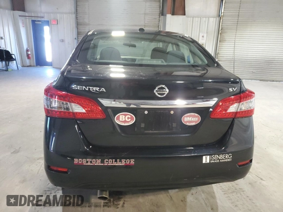 2015 Nissan Sentra SV with VIN 3N1AB7AP8FL658425, listed as a Copart auction lot 52772555 with 115,561 mi miles and Clean Title. Bid and sale history available at carsss.com. Image 6.