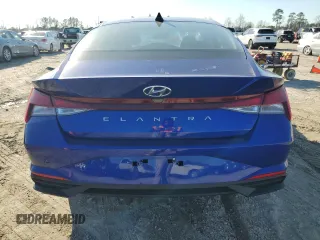 2022 Hyundai Elantra SE with VIN KMHLL4AG0NU334659, listed as a Copart auction lot 46928205 with 31,312 mi miles and Salvage Title. Bid and sale history available at DreamBid. Image 6.