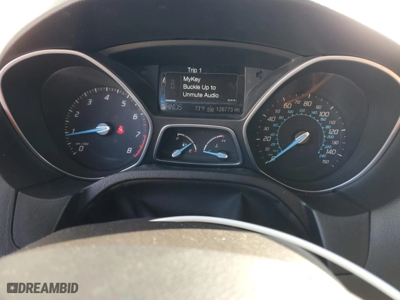 2012 Ford Focus Titanium with VIN 1FAHP3N22CL189575, listed as a Copart auction lot 46126465 with 128,773 mi miles and Salvage Title. Bid and sale history available at carsss.com. Image 9.