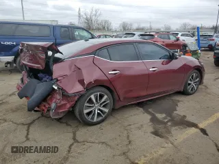2020 Nissan Maxima SL with VIN 1N4AA6DV6LC366919, listed as a Copart auction lot 86270464 with 70,340 mi miles and Non repairable. Bid and sale history available at DreamBid. Image 3.