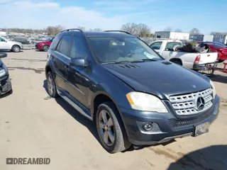 2011 Mercedes-Benz M-Class ML 350 with VIN 4JGBB5GB7BA710030, listed as a IAAI auction lot 41630308 with 141,700 mi miles. Bid and sale history available at carsss.com. Image 1.