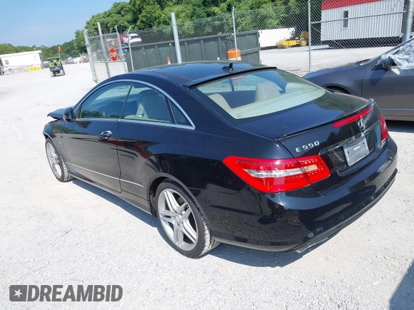 2012 Mercedes-Benz E 550 with VIN WDDKJ7DB5CF150395, listed as a IAAI auction lot 42673196 with 125,247 mi miles and . Bid and sale history available at DreamBid. Image 3.