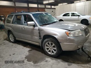 2007 Subaru Forester X w/Premium Pkg with VIN JF1SG65667H741680, listed as a Copart auction lot 49765685 with 0 mi miles and Salvage Title. Bid and sale history available at carsss.com. Image 4.