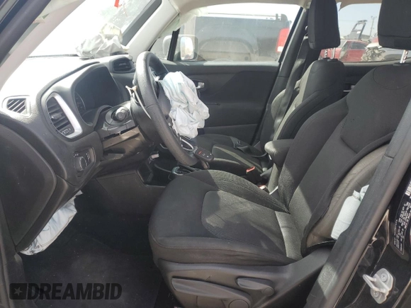 2020 Jeep Renegade Sport with VIN ZACNJAAB7LPL64940, listed as a Copart auction lot 49983135 with 96,186 mi miles and Salvage Title. Bid and sale history available at carsss.com. Image 7.