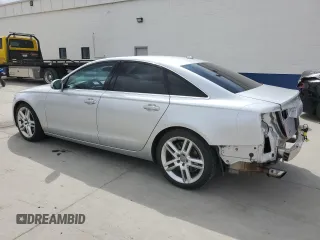 2015 Audi A6 2.0T Premium Plus with VIN WAUGFAFC5FN014473, listed as a Copart auction lot 51280485 with 103,020 mi miles and Salvage Title. Bid and sale history available at carsss.com. Image 2.