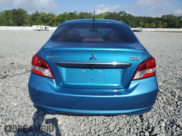 2019 Mitsubishi Mirage ES z VIN ML32F3FJ8KHF07358, wystawiony jako Copart lot #54682865 z przebiegiem 99 286 mil mil oraz Szkoda całkowita • Salvage title. Historia ofert i sprzedaży dostępna na DreamBid. Obrazek 6.