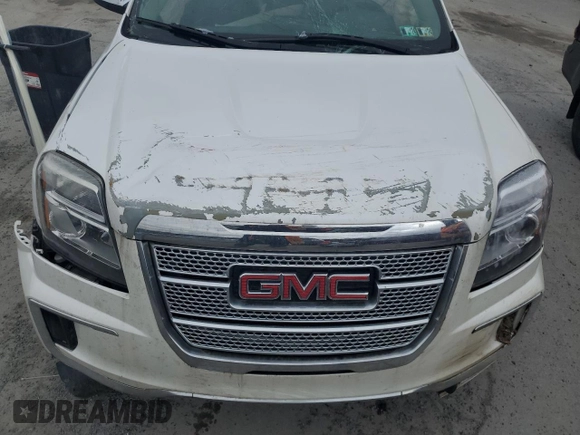2016 GMC Terrain Denali z VIN 2GKFLRE32G6146804, wystawiony jako Copart lot #52802405 z przebiegiem Nie podano mil oraz Szkoda całkowita • Salvage title. Historia ofert i sprzedaży dostępna na DreamBid. Obrazek 12.